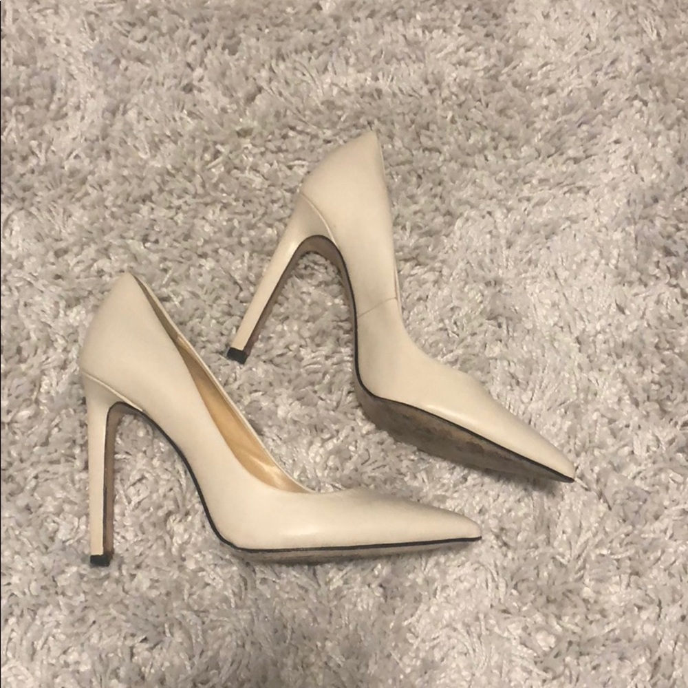 Theory heels -cream